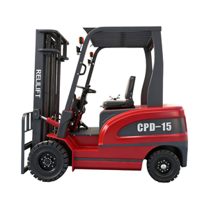 Montacargas Eléctrico Compacto <span class=keywords><strong>de</strong></span> Cuatro Ruedas, Alta Eficiencia, Neumáticos Sólidos, Desplazador Lateral Hidráulico, Radio <span class=keywords><strong>de</strong></span> Giro Pequeño, para Interiores - Product Image 2