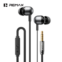 Écouteurs filaires HiFi REMAX RM-03, prise jack 3,5 mm, type C, écouteurs ergonomiques intra-auriculaires avec micro pour téléphone/ordinateur portable/PC