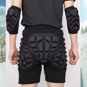 Gepolsterte Schutzshorts Hüft- und Gesäßschutz EVA-gepolsterte Kurze Hose Schutzausrüstung für Skaten - Product Image 1