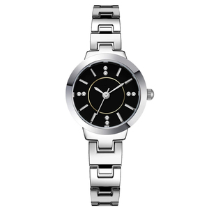 レディース高級ビジネスファッション防水合金腕時計、ガラス文字盤、ラウンドケース、クォーツムーブメント、耐水性 - Product Image 6