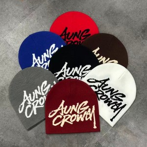 Aung Crown High Quality Unisex Jacquard <strong>Beanie</strong> Hats Acrylic Fabric Custom Logo Winter Keep Warm Knitted <strong>Beanies</strong> - Product Image 1
