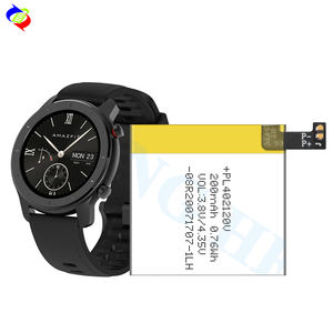 Аккумулятор 200 мАч PL402120V Аккумулятор для Huami Amazifit Ares Bip GTR Смарт-часы A1608 402120 батарейки - Product Image 3