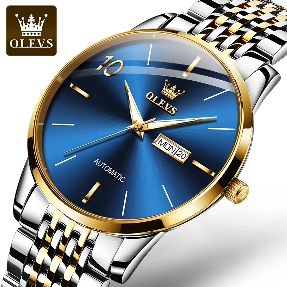 oelvs 6632 high quality designer famous brands classic fashionable waterproof wrist men's automatic mechanical watches