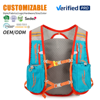 Chaleco de Hidratación para Senderismo, Correr, Ciclismo y Trotar, con Logotipo Personalizado de Fábrica, Entrega Rápida, Mochila de Hidratación Transpirable