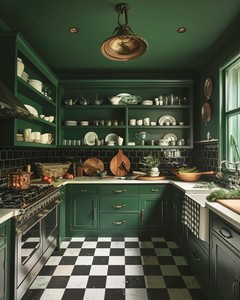 Vermonhouzz, Marca China de Renombre, Diseño de Gabinetes de Cocina en Forma de U, Gabinetes de Cocina Modernos y Tradicionales para Cocinas Espaciosas - Product Image 5