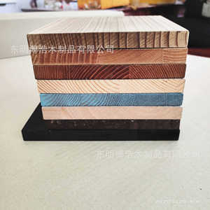 Tablas de Madera Maciza Carbonizada de Paulownia, Estándar E1 de Formaldehído, Estilo Europeo, Duraderas para Estantes de Almacenamiento - Product Image 1