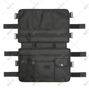 Bolsa de almacenamiento colgante de tela Oxford, gran capacidad, forma de cubo gris, para almacenamiento de medicamentos en viajes - Product Image 3
