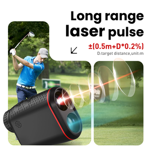 <span class=keywords><strong>Telemetro</strong></span> <span class=keywords><strong>Laser</strong></span> <span class=keywords><strong>Professionale</strong></span> 1200M a Lungo Raggio, Alta Precisione con Schermo Touch e Annuncio Vocale per Caccia e Golf - Product Image 3