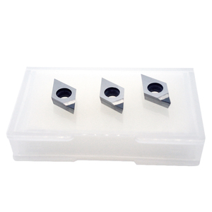 Chèn dụng cụ tiện cắt kim cương <span class=keywords><strong>PCD</strong></span> phá phoi DCMT/CCMT/TNMG/VCMT/WNMG/VNMG - Product Image 2