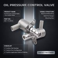 Vanne solénoïde de régulation de pression d'huile 06H115243K pour moteur VW Audi EA888 Gen2, vanne de commande inférieure d'huile, pièces détachées auto, garantie 1 an