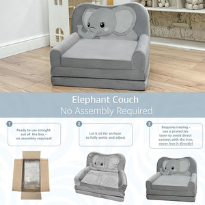 Children's <b>Sofa</b> Chair High-Density Foam Filling With Armrests For Kids Reading And Playing 2 Years And Above - Product Image 5