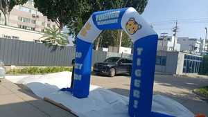 Gapura Masuk Tiup Bersegel dengan Cetak Kustom, Inflatable Iklan dari PVC yang Diperkuat untuk Pintu Masuk Registrasi Lomba - Product Image 6