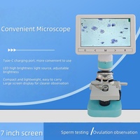 Small Portable Microscope with 7inch Screen for Observing Sperm or Epithelial Cells Longevity of Service