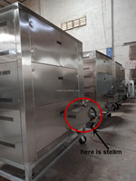 Fours industriels four à vapeur combiné four combiné à gaz cuisson du pain à convection commercial avec étuve Chine