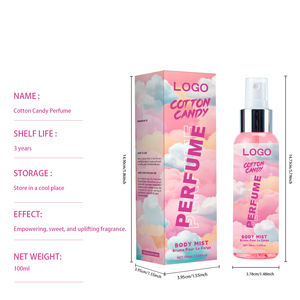 Perfume de algodón de azúcar con sabor a vainilla de larga duración con etiqueta privada personalizada al por mayor de 100ml - Product Image 5
