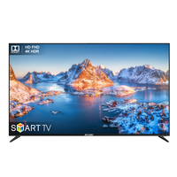 TV Pintar 55 65 Inch 4K Ultra HD LED TV Android WiFi Port USB Port VESA Wall Mount Slim Bezel TV Hotel Hospitality OEM ODM