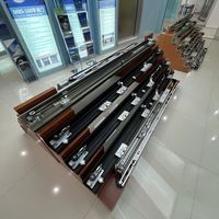 Penjualan Langsung Pabrik Standar Eropa ST01 Sistem Pintu Geser Kaca Sensor Otomatis (Pintu Tunggal/Ganda)