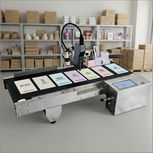 Imprimante jet d'encre automatique T306 avec encre à séchage rapide pour l'impression de texte, codes-barres, codes <span class=keywords><strong>QR</strong></span>, imprimante pour tubes, garantie 1 an - Product Image 4