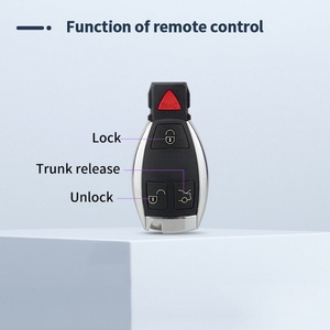 EASYGUARD <b>Smart</b> Key Kit Fit for Benz with Turn Key Start Only High Security Add 2 Key Fobs - Product Image 3