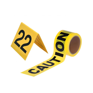 Nastro di Avvertimento in PE Impermeabile e Durevole con Consegna Rapida, Marcatori Numerati per Scene del Crimine, per Feste di Halloween, Uso Interno/Esterno - Product Image 2