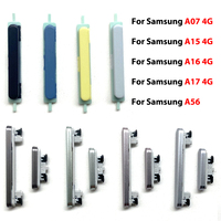 Botón Lateral para Teléfono Móvil al por Mayor para Samsung A07 A15 A16 A17 A56, Piezas de Repuesto del Botón de Encendido Externo, Teclas Laterales Externas para Teléfono