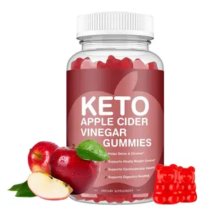 Biocaro üretici Vegan KETO takviyesi kilo kaybı zayıflama hapları küçük bel Gummies ACV keto Gummies