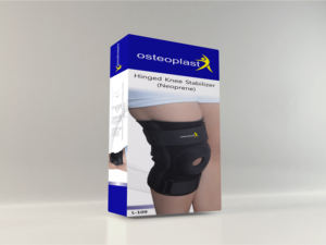 Attelle de genou articulée en néoprène pour le soutien des ligaments, la récupération des blessures au LCA, support orthopédique du genou - Product Image 3