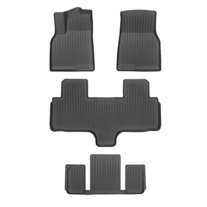 Tapis de sol de voiture toutes saisons en <span class=keywords><strong>TPE</strong></span> 3D personnalisables pour Tesla Model YL LHD 2025-2026 – Tapis de voiture en <span class=keywords><strong>TPE</strong></span> à rebord profond - Product Image 1