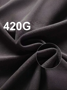 Sudadera con capucha personalizada de 420 g, con cremallera completa, OEM ODM, extragrande, unisex, con logotipo. - Product Image 2