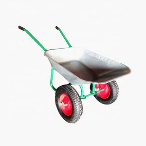 Carriola da Giardino in Acciaio Rinforzato <span class=keywords><strong>Forent</strong></span> con Vassoio, Capacità di Carico 150kg, Capacità Acqua 100L, Capacità Sabbia 6CBF, Potenza 2000W - Product Image 2