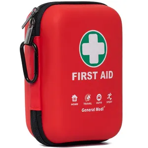 HSE Standard Durable Emergency First Aid Kit with Full Emergency Medical Supplies for Home Outdoor