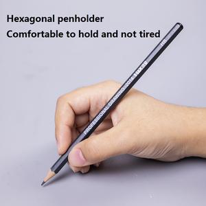 <span class=keywords><strong>Paul</strong></span> Cezanne professionnel 14 pièces Art Graphite crayon croquis noir plomb Design dessin croquis crayons - Product Image 3