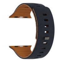 RYB Nouveau design sportif respirant en caoutchouc de silicone premium résistant avec bracelet moulé, fermoir magnétique étanche 45mm 49mm 44mm 46mm