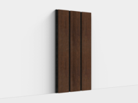 Panneau mural acoustique moderne en MDF, absorbant le son, décoratif, en lattes de bois, haute réduction du bruit (0.8) pour bureau et hôtel