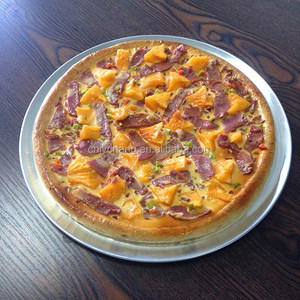 Lfgb Đã Được Phê Duyệt Tùy Chỉnh Nổi Nấu Ăn Tấm Tốt Nhất Nhôm Bánh Pizza Pan Khay Nướng Món Ăn & Chảo Vật Liệu Kim Loại - Product Image 5