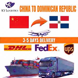 Agente de Envío Rápido a República Dominicana, Servicio de Logística, Transitario de Carga, Envío Exprés de China a <span class=keywords><strong>Puerto</strong></span> Plata, Servicio DDP - Product Image 1