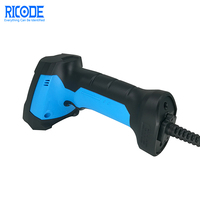 Escáner de Código de Barras Industrial RiCODE con Cable, IP68, Lector de Códigos QR 2D USB para DPM, Escaneo de Almacenes e Inventario