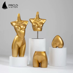 Présentoir de <span class=keywords><strong>mannequin</strong></span> de sous-vêtements Pro D Golden pour soutiens-gorge et culottes pour femmes - Product Image 6