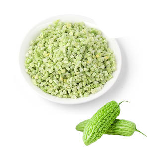 Fruits et légumes séchés, cubes de melon amer lyophilisés, ingrédients pour emballages de légumes - Product Image 1