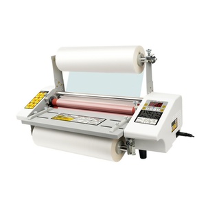 Double Sided Adjustable Speed Automatic A3 <b>Laminator</b> Machine Hot and Cold Lamination for Film Paper Plastic Foil Packaging A3 La - Product Image 4