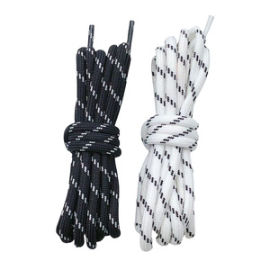 Lacets Ronds en Polyester 5mm Olian Fashion Série Miu à Motif Spirale Pointillée, Lacets pour Chaussures Bateau, Bottes Martin et Chaussures de Sport - Product Image 5