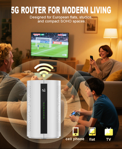 New 5G Modem Industrial <strong>WiFi</strong> New Arrival Gigabit Dual Band <strong>Wifi</strong> 6 3LANs RJ45 Port AX3000Mbps 5G With SIM Slot Wireless Router - Product Image 4