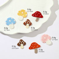 Patch brodé en forme de champignon personnalisé pour serviette, vêtement brodé, accessoire pour cheveux en forme de champignon, accessoires pour chapeau, bricolage
