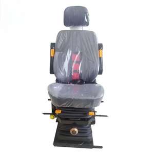 Asiento Universal para Cabina de Excavadora, PVC de Alta Calidad, Color Negro, para Todos los Modelos de Excavadoras - Product Image 3