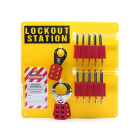 Kits de serrures à cadenas pour électriciens, 20 cadenas, kits de panneaux de verrouillage LOTO à combinaison