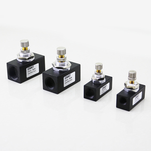 Регулируемый пневматический электромагнитный клапан регулировки расхода воздуха <span class=keywords><strong>RE</strong></span>-01 <span class=keywords><strong>RE</strong></span>-02 <span class=keywords><strong>RE</strong></span>-03 <span class=keywords><strong>RE</strong></span>-04 G1/8 G1/4 G3/8 G1/2, односторонний - Product Image 2