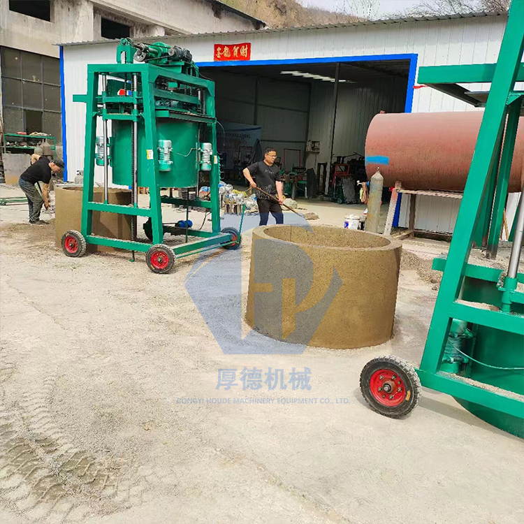 Manhole Machine Semi-automatic Precast Concrete Inspection Manhole Molding Machine