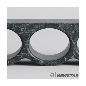 Newstar nouveau Design moderne mode Offre Spéciale décor personnalisé salon parc extérieur/intérieur pierre naturelle <span class=keywords><strong>banc</strong></span> de marbre - Product Image 6