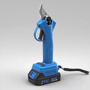 กรรไกรตัดแต่งกิ่งไร้สาย แบตเตอรี่ลิเธียม 21V สีน้ำเงิน ใบมีดสแตนเลส ใช้งานได้ทั้งสองมือ เหมาะสำหรับใช้ในบ้าน - Product Image 1