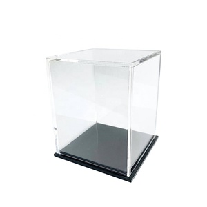 Mini Custom Acrylic Display Cases with Black Base